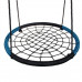 Hojdací kruh pavučina - 100 cm - čierno-modrý