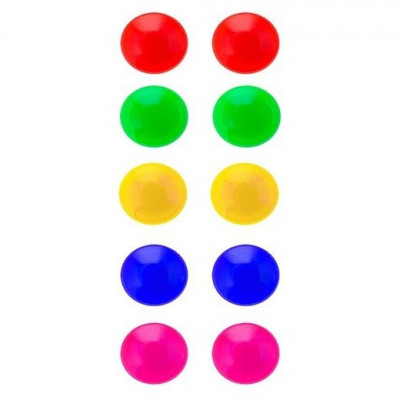 Farebné magnety na tabuľu 10ks