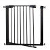 SPRINGOS Bezpečnostná bariérová zábrana pre schody a dvere - čierna - 75-103cm