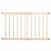 SPRINGOS Bezpečnostná bariérová zábrana pre schody a dvere - drevená - 72-122 cm