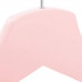 SPRINGOS Drevené vešiaky na šaty - 3 ks - ružové