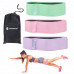 SPRINGOS Fitness guma na cvičenie Hip Band - S, M, L - 3 ks - zelená, ružová, fialová