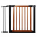 SPRINGOS Rozšírenie pre bezpečnostnú bariérovú zábranu pre schody a dvere - čierna - 14 cm