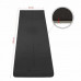 SPRINGOS Yoga podložka na cvičenie Premium - čierna-sivá - 183cm