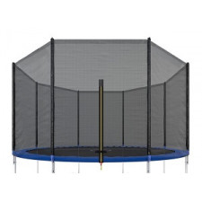 SPRINGOS Vonkajšia ochranná sieť na trampolínu - 300/305/312 cm - čierna