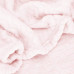 SPRINGOS Obojstranná plyšová deka 200x220cm - cik cak - púdrovo ružová