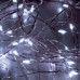 Vianočný LED zväzok svietiacich reťazcov - 10 reťazcov po 20ks LED - 1,9m - Studená biela