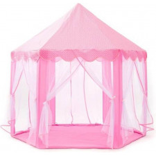 Springos Detský stan na hranie - ružový zámok