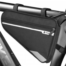 Springos Taška na bicykel na rám bicykla - 3L - čierno-šedá 