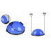Bosu balančná lopta s gumami na cvičenie - BLUE