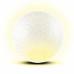 Dekorácia, EVA guľa, 2 teplej bielej LED, Ø15 cm