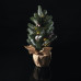 LED vianočný stromček, 52cm, 3×AA, vnútorné, teplá b., čas.
