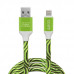 Dátový kábel - iPhone - zelený