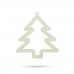 Ozdoba na vianočný strom - viac druhov - 10 cm - 2 ks / balenie