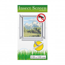 Sieťka proti hmyzu na okno - 130x130 cm - biela