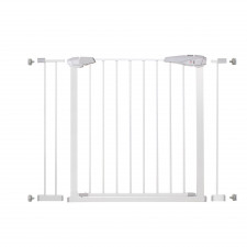 SPRINGOS Bezpečnostná bariérová zabrána pre schody a dvere - biela - 97-106 cm