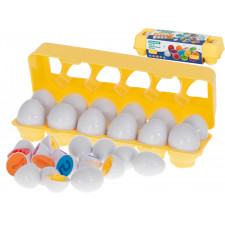 Montessori vajíčka - vzdelávacia hra 12ks čísla