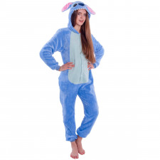 Plyšový overal Kigurumi - vzor Stitch - veľkosť S - 155cm