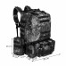 Springos Turistický trekingový batoh - 50 L - čierno-šedý