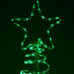 Led svetelný vianočný stromček vonkajší - 192 led - zelený