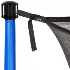 Krytka na trampolínovú tyč pre vnútornú sieť - čierna