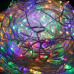 Vianočná LED svetelná záclona na spájanie vonkajšia - programy - časovač + diaľkový ovládač - 300LED - 12M Multicolour