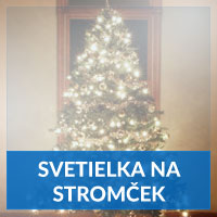 Vianočné svetielka na stromček